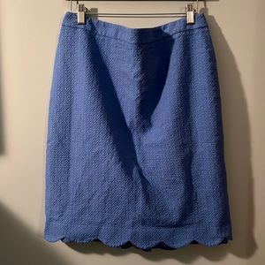 Talbots Blue Skirt